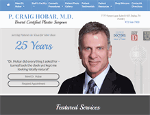 Tablet Screenshot of drhobar.com